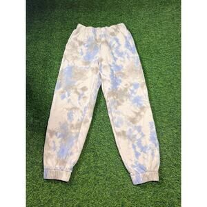 Hollister Tie Dye Jogger Sweatpants Womens XS Ultra High Rise Fleece Lounge Cozy